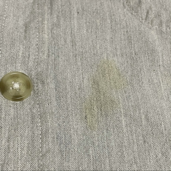 10.Deep Size L Grey Long Sleeve Button Down Shirt - Picture 9 of 9